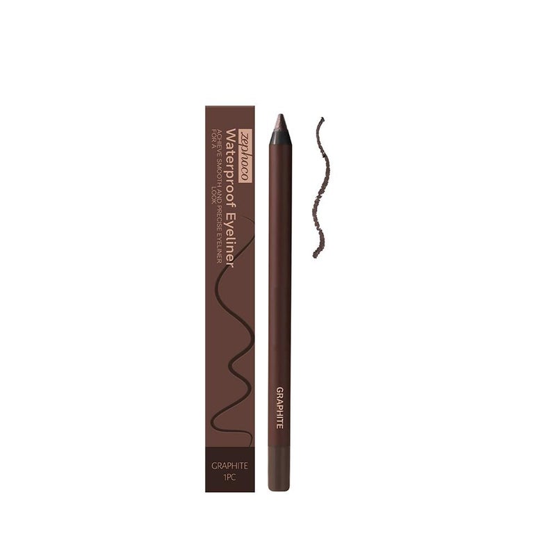 Eyeliner, moisturizing, silky smooth, highly pigmented, smudge-proof, natural eye makeup eyeliner. ZP-A01-0053-01 ZP-A01-0053-02 ZP-A01-0053-03 ZP-A01-0053-04 ZP-A01-0053-05